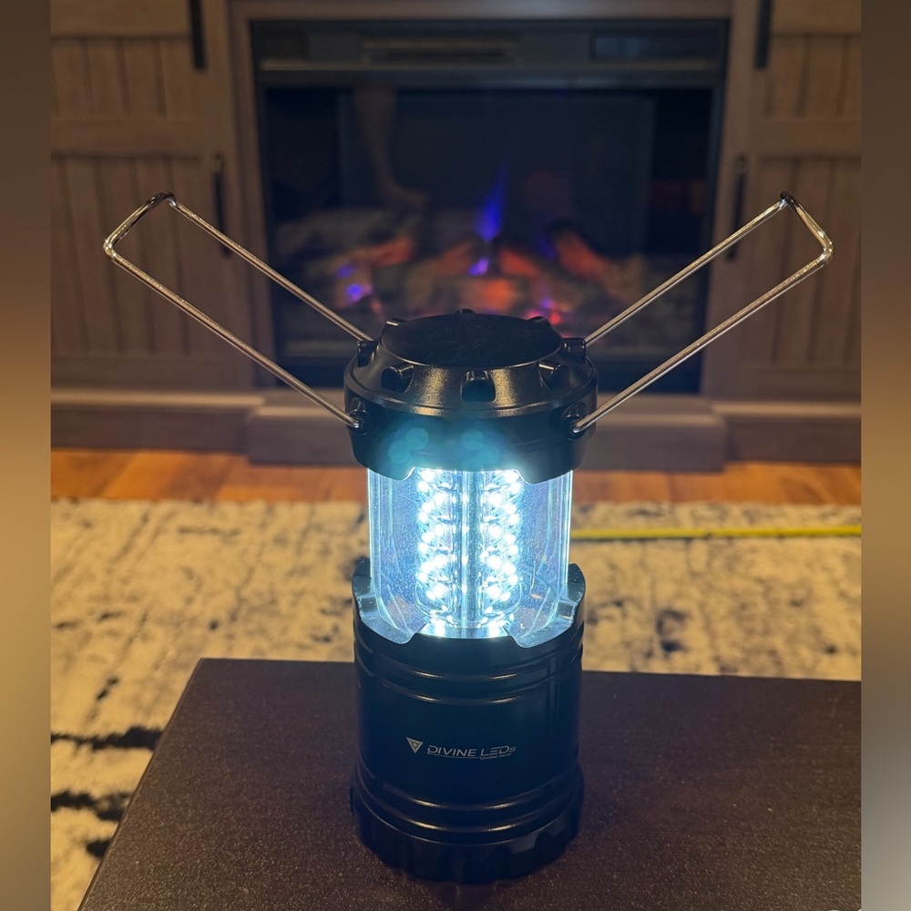 Black Portable Lantern